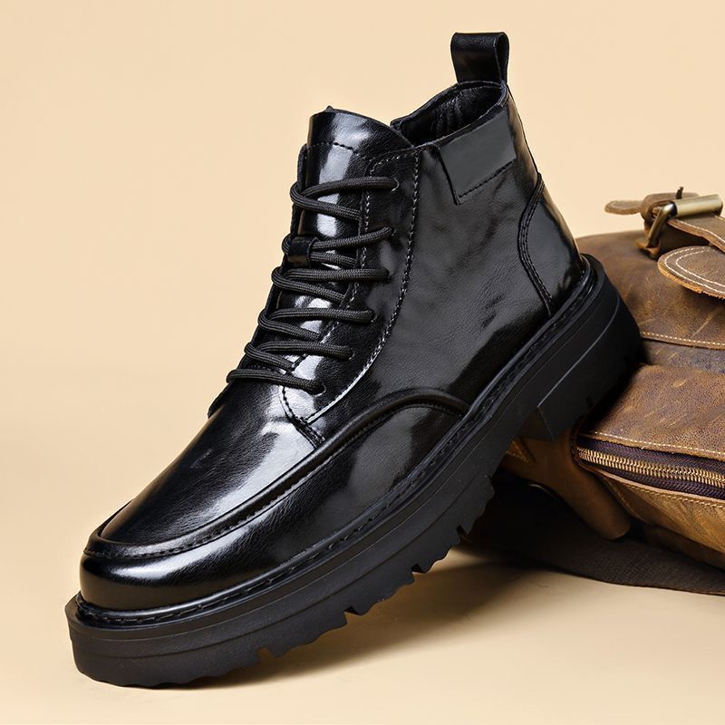 Men'S Shoes Zipper - 2026 New Winter Men Casual Boots