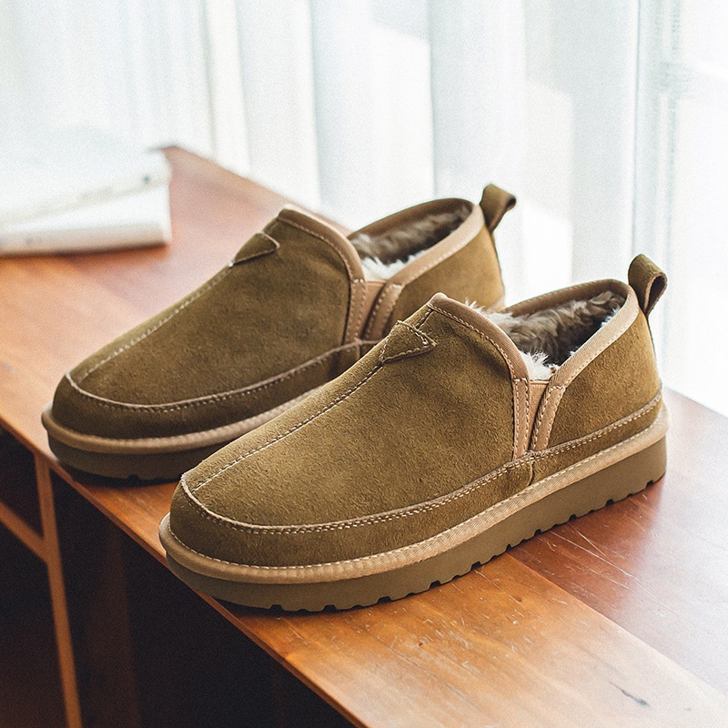 Men Shoes 2026 - Winter Women Men Genuine Cow Leather
