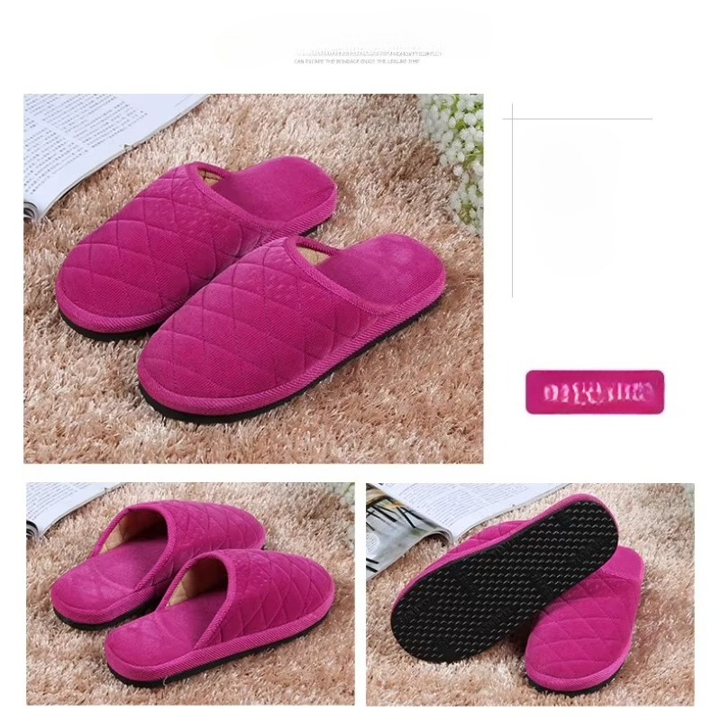 Men Shoes For Winter - Fashion Fluffy Fur Slippers Indoor Warm