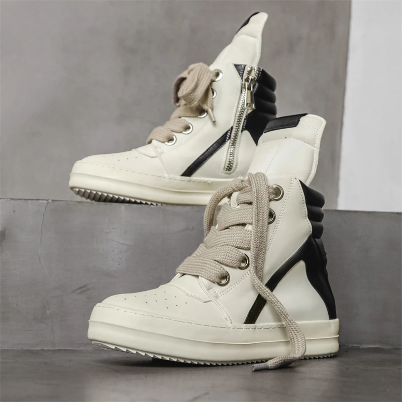 Men Casual Luxury Sneakers Str - Men'S Shoes Height Increase 评论和价格