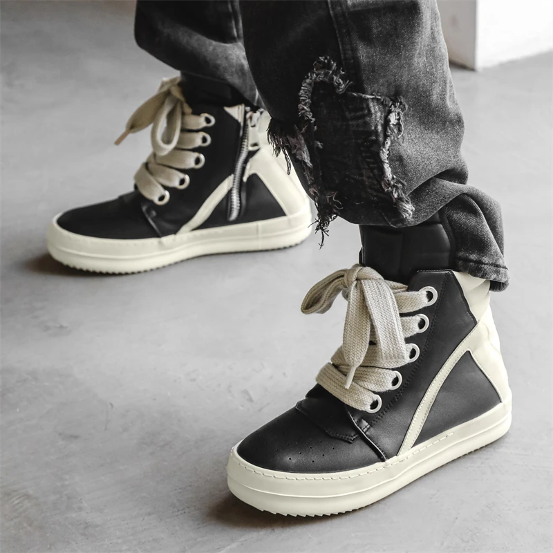 Men Casual Luxury Sneakers Str - Men'S Shoes Height Increase 评论和价格