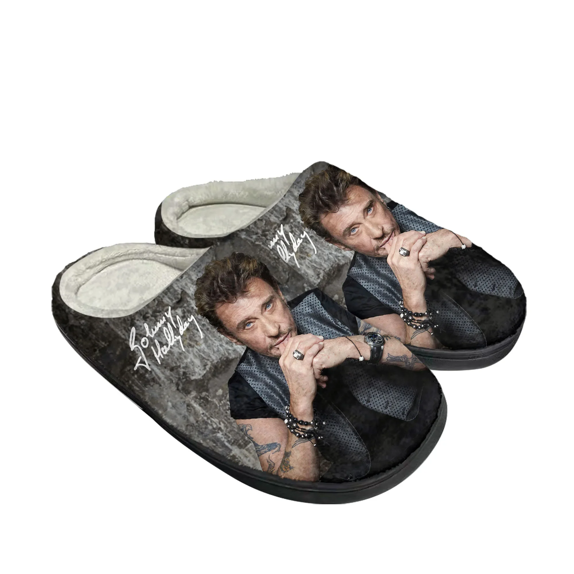 Johnny Hallyday Rock Singer Ho - Men Shoes For Winter 评论和价格