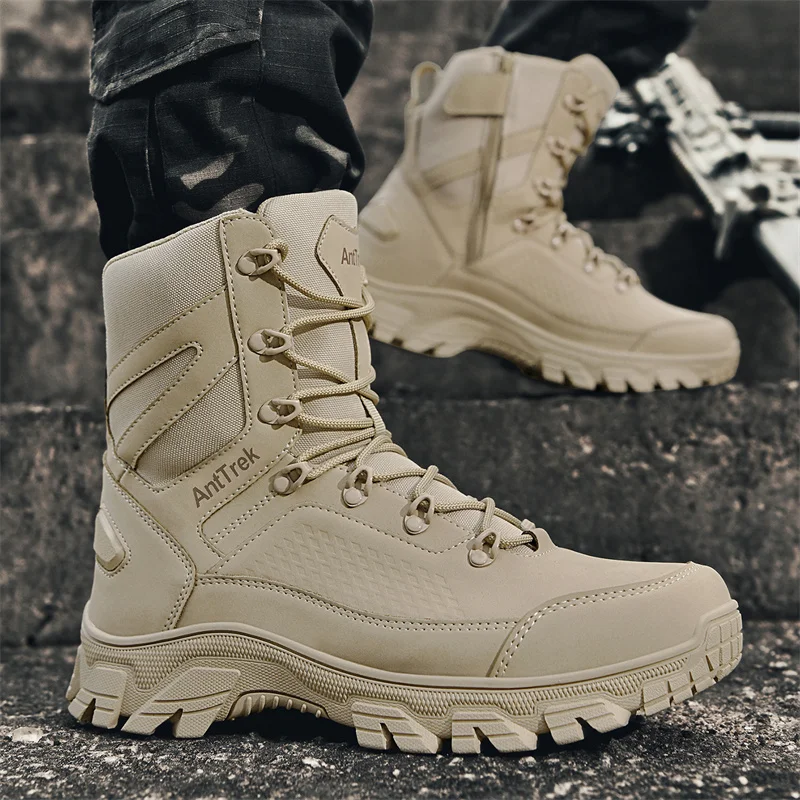 New Men Tactical Boots Hunting - Men'S Shoes Hiking 评论和价格