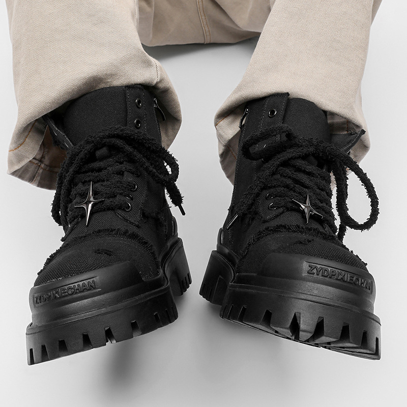 Men's High Top Platform Boots  - Men Shoes 2026 评论和价格