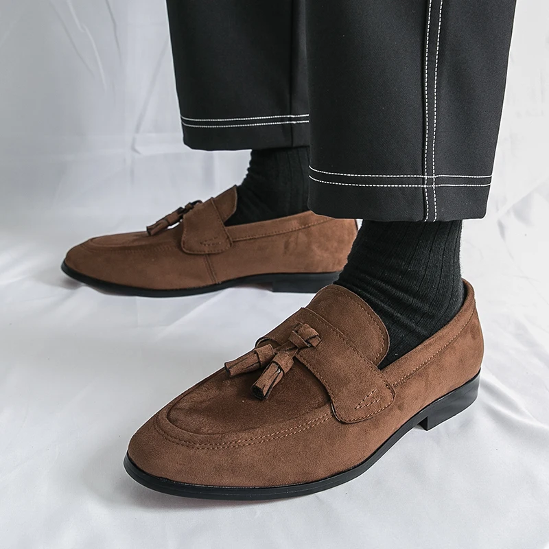 Mens Tassels Loafers Comfortab - Men Shoes H&M 评论和价格
