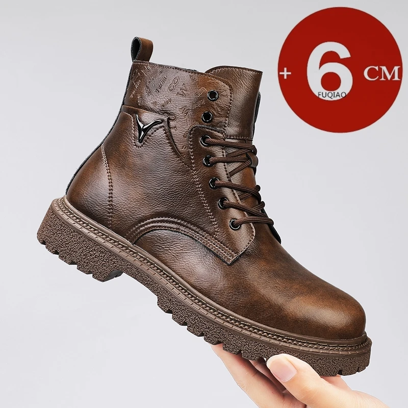6cm Invisible Height Increasin - Men'S Shoes Zipper 评论和价格