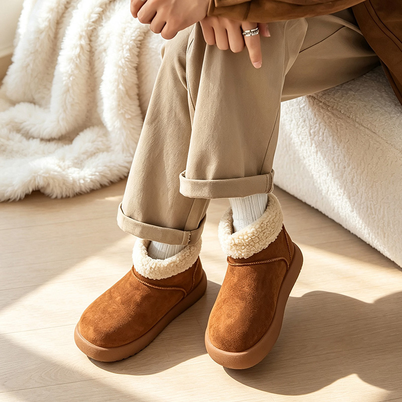 Men's snow boots for autumn an - Men'S Shoes Height Increase 评论和价格