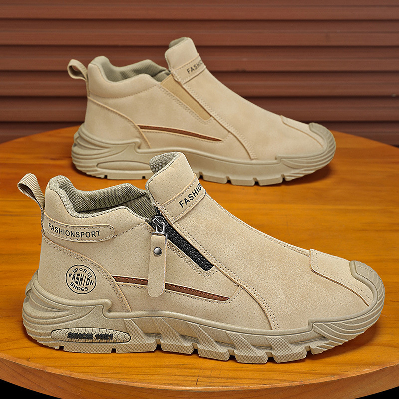 Men's Casual Zipper Closed Sho - Men'S Shoes Zipper 评论和价格