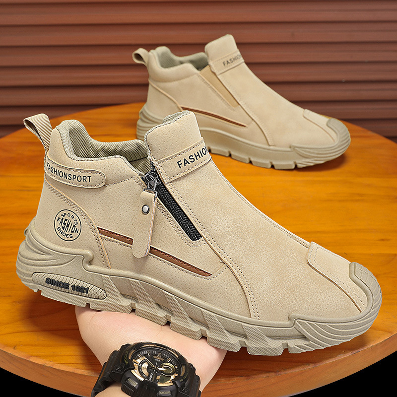Men's Casual Zipper Closed Sho - Men'S Shoes Zipper 评论和价格