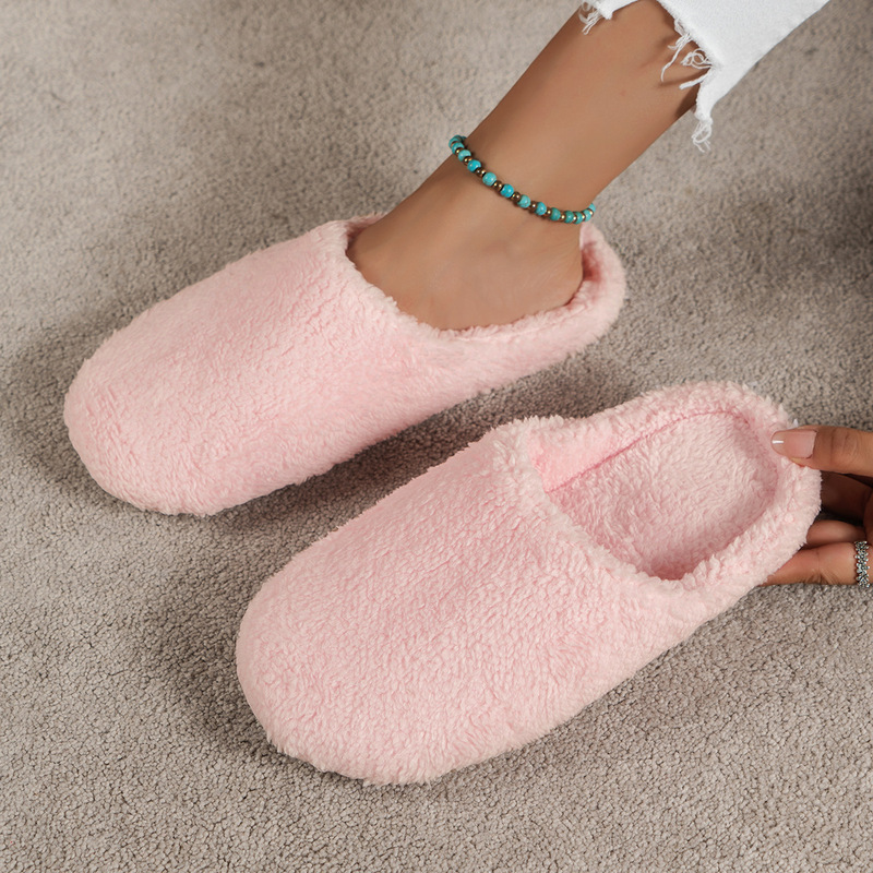 Simple Solid Color Closed-Toe  - Men Shoes For Winter 评论和价格