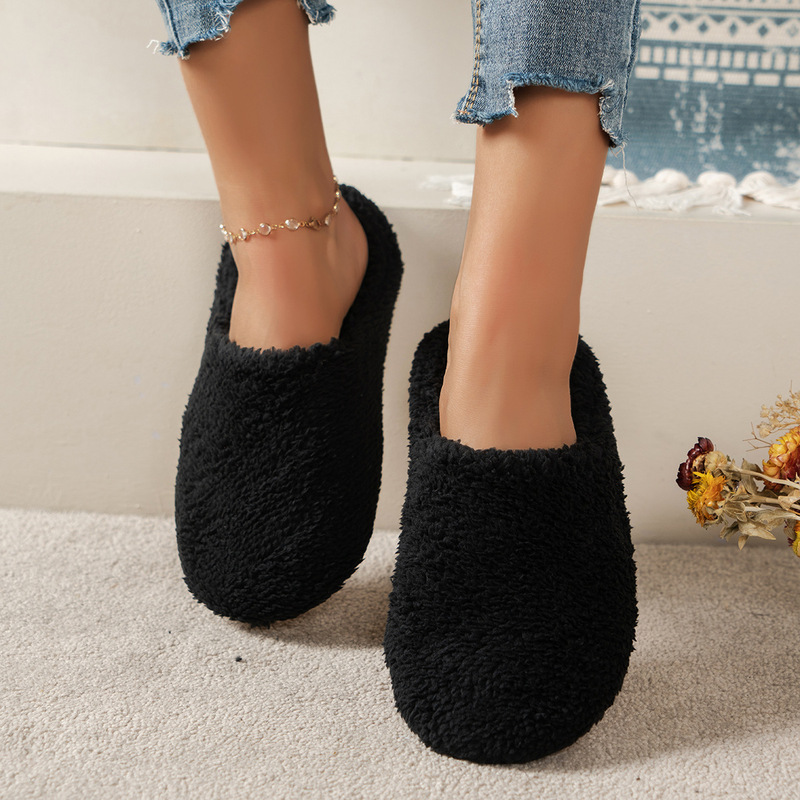 Simple Solid Color Closed-Toe  - Men Shoes For Winter 评论和价格