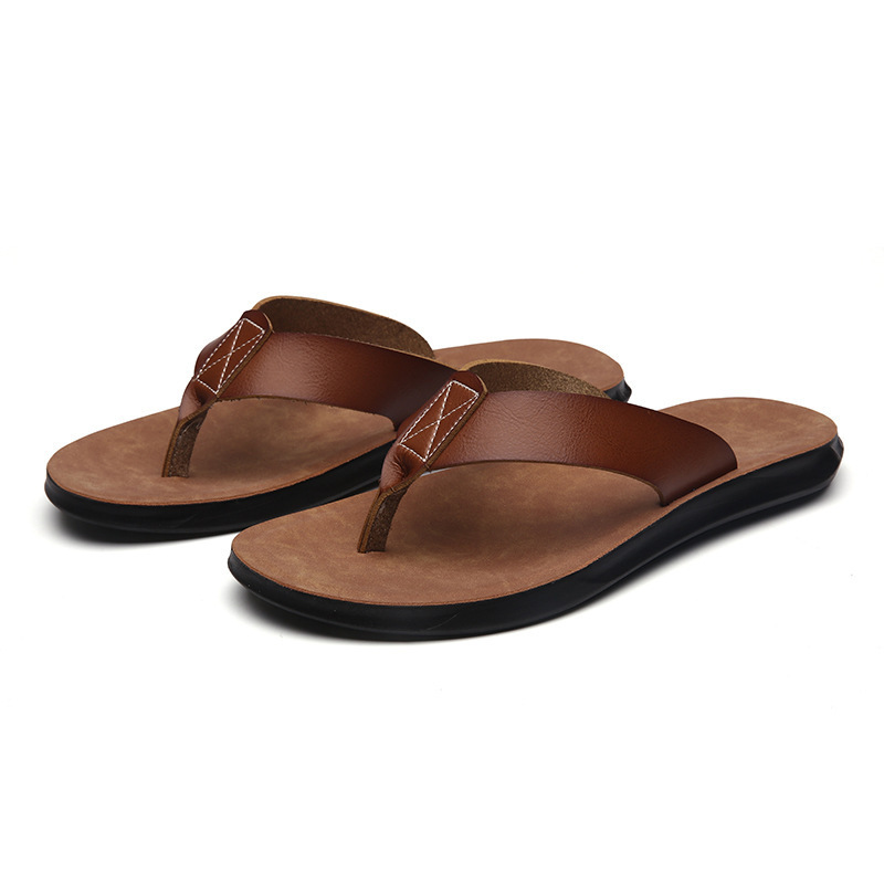 38-47 New Italian Leather Flip - Men'S Shoes Hoka Sale 评论和价格