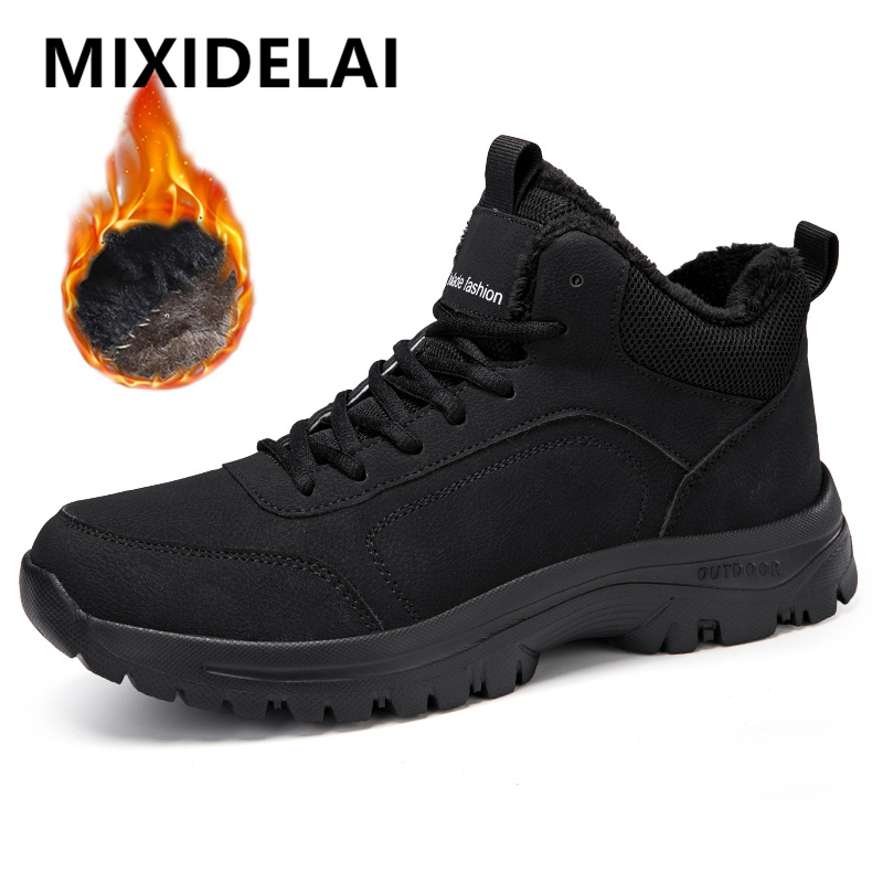 Winter Men's Boots Warm Plush  - Men'S Shoes Hoka Sale 评论和价格