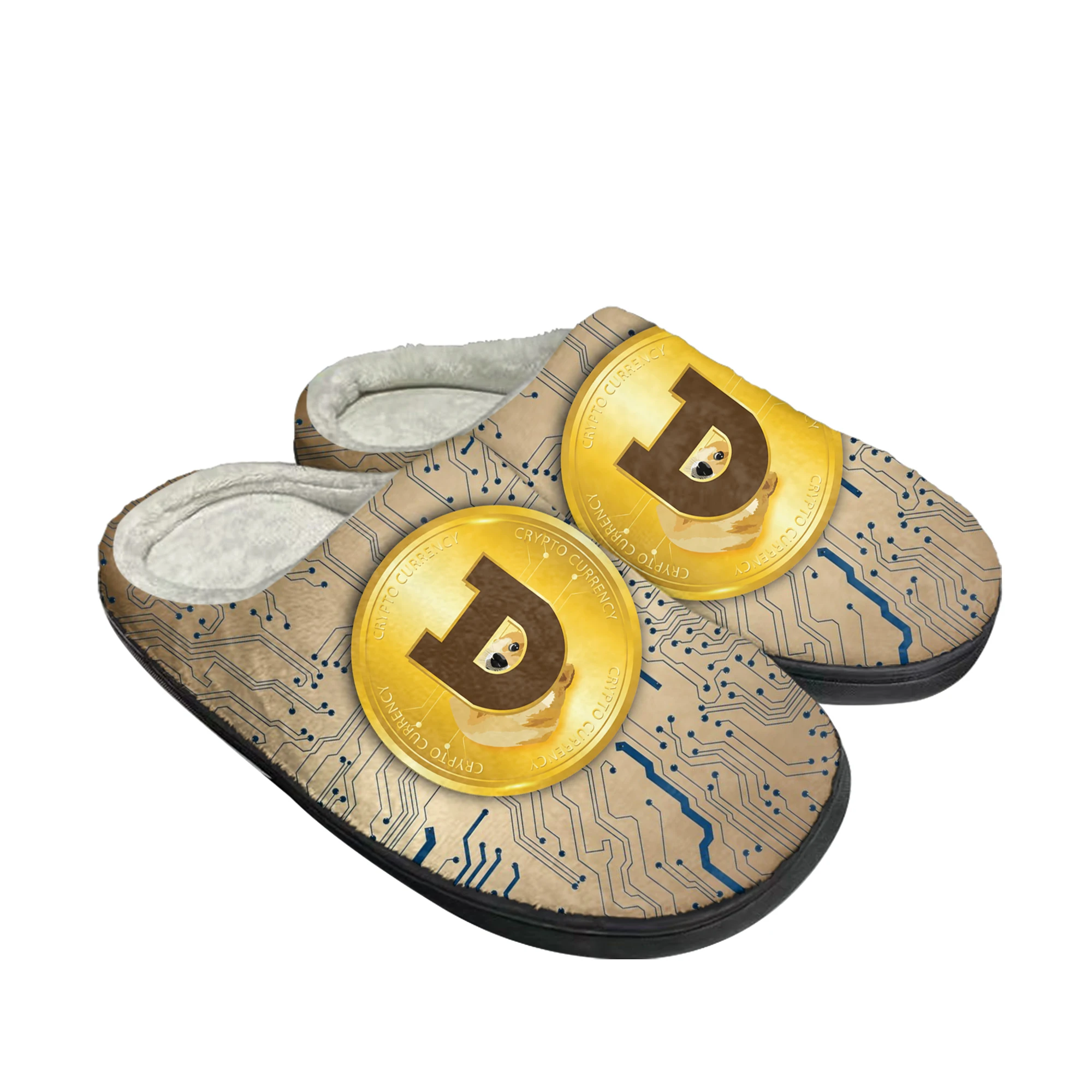 Dogecoin Crypto Currency Dog C - Men Shoes For Winter 评论和价格