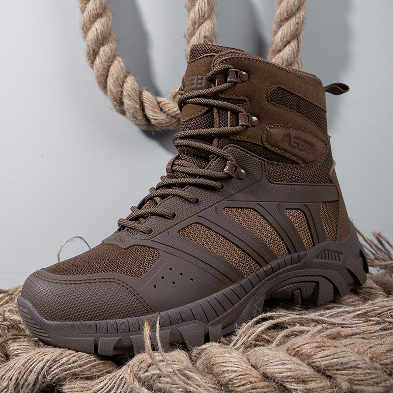 Men Tactical Boots Lace Up Des - Men'S Shoes Zipper 评论和价格