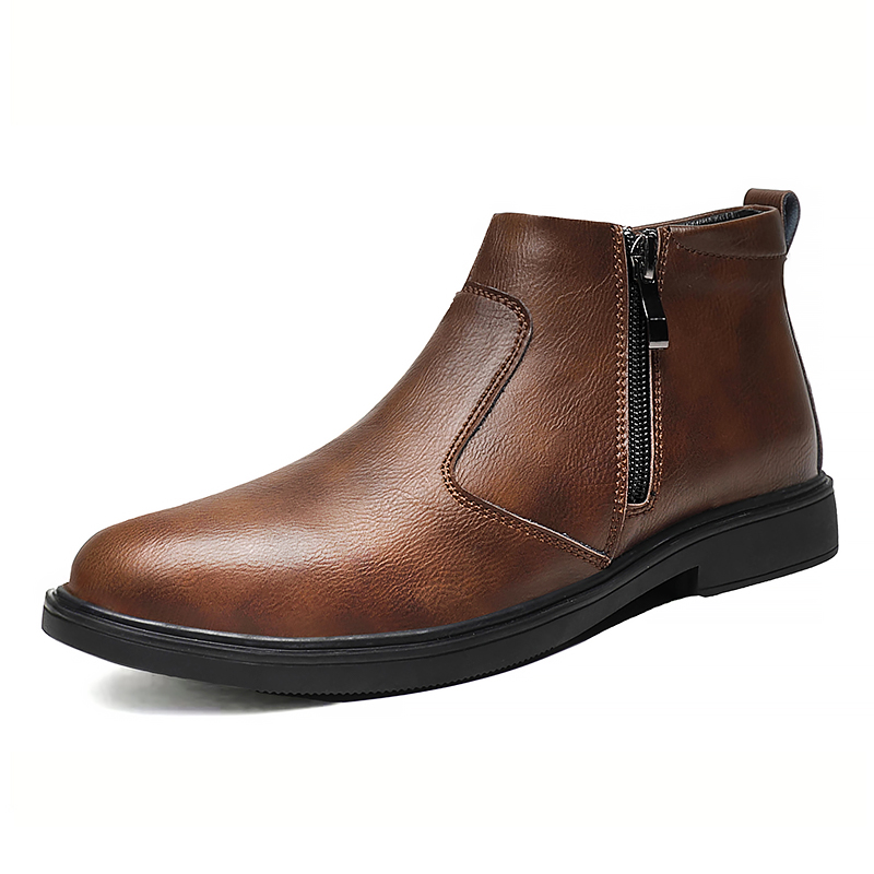 Autumn and Winter New High-Top - Men'S Shoes Zipper 评论和价格