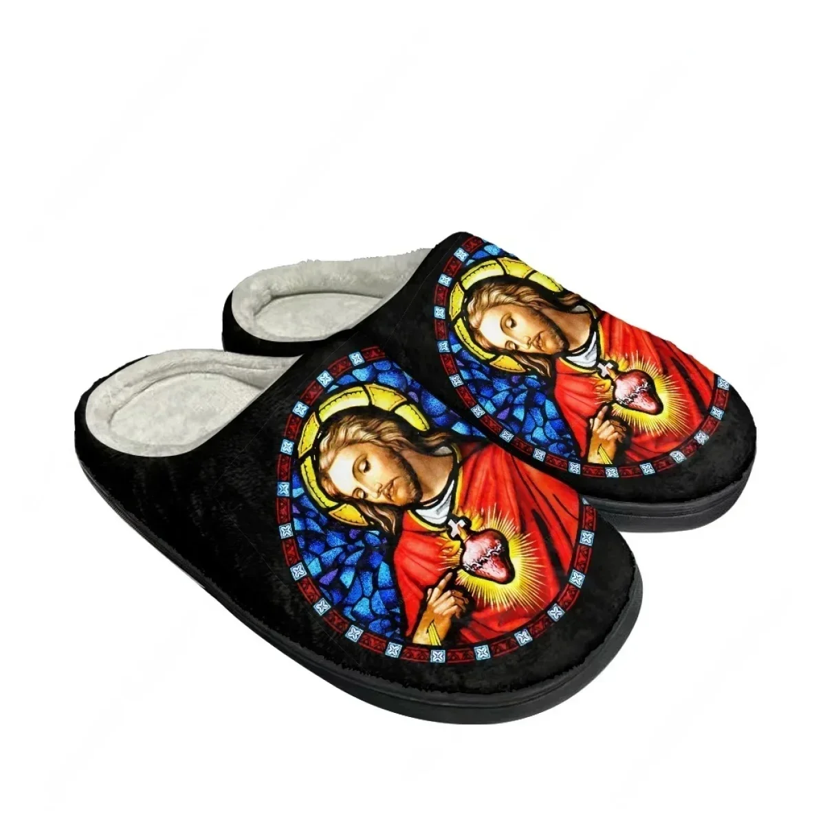 Religion Jesus Virgin Mary Pai - Men Shoes For Winter 评论和价格