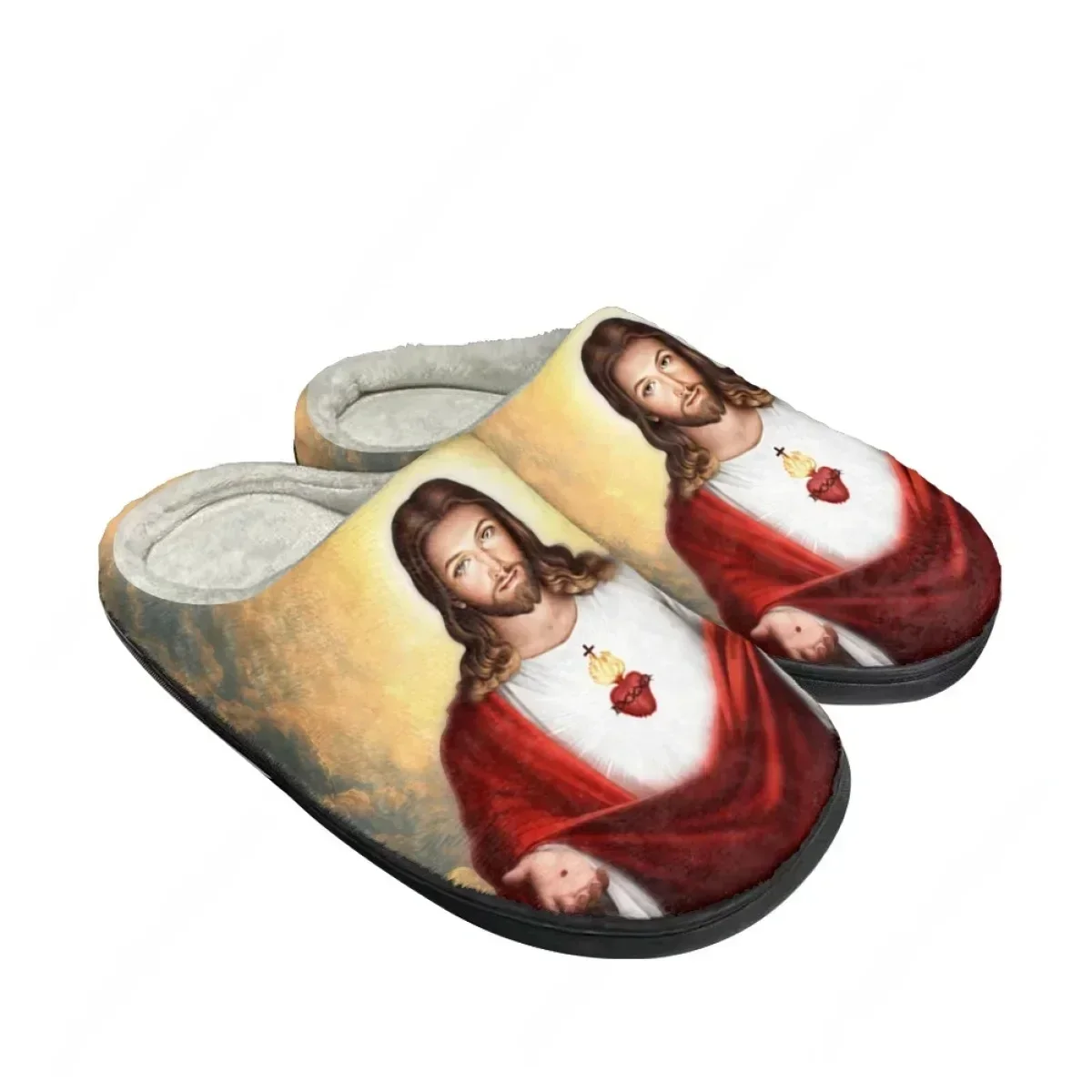 Religion Jesus Virgin Mary Pai - Men Shoes For Winter 评论和价格