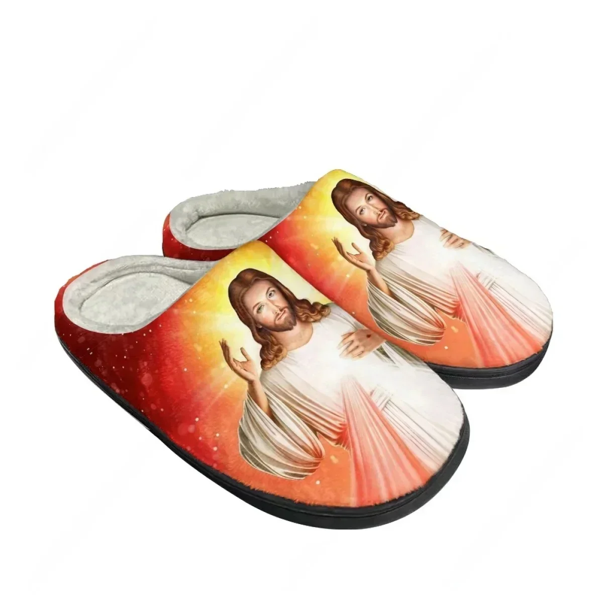 Religion Jesus Virgin Mary Pai - Men Shoes For Winter 评论和价格
