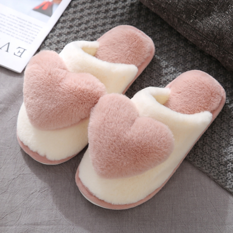 Winter Warm Heart Pattern Cott - Men Shoes For Winter 评论和价格