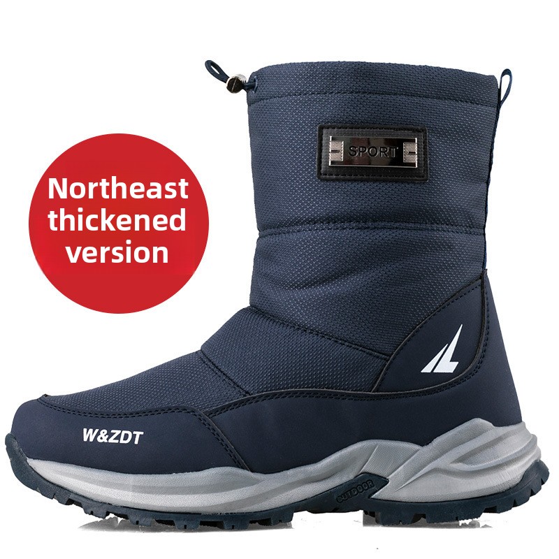 Winter Men Boots Thickene Warm - Men'S Shoes Zipper 评论和价格
