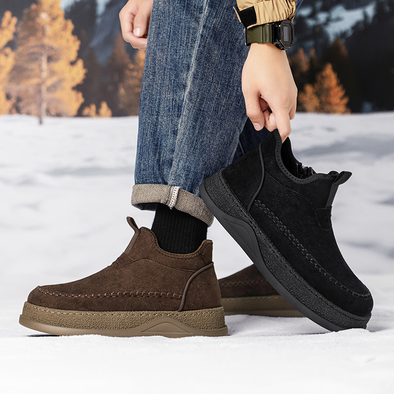 Brown Solid Colour Anti Slip M - Men Shoes 2026 评论和价格