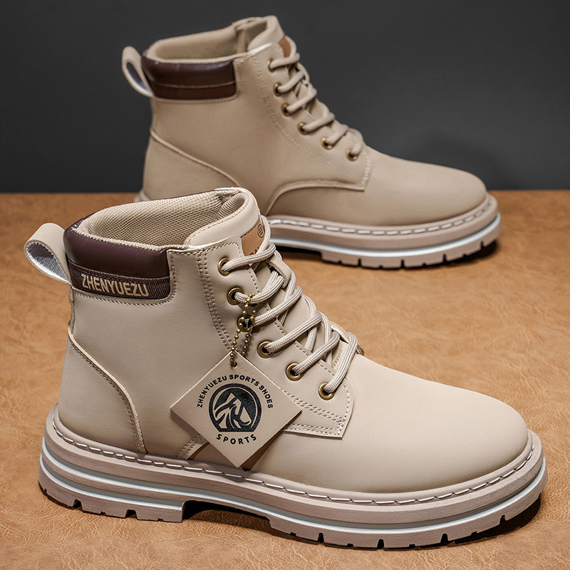 Fashion Men's High‑Top Boots,  - Men'S Shoes Hiking 评论和价格