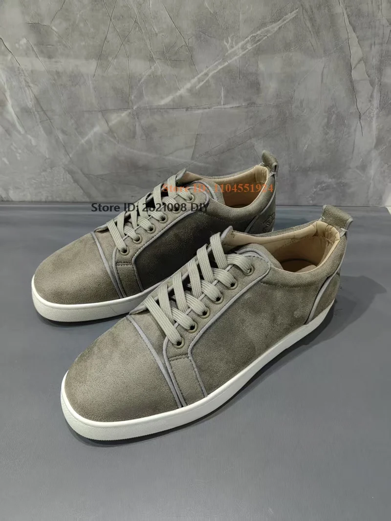 Concise Grey Suede Leather Lac - Men Shoes H&M 评论和价格