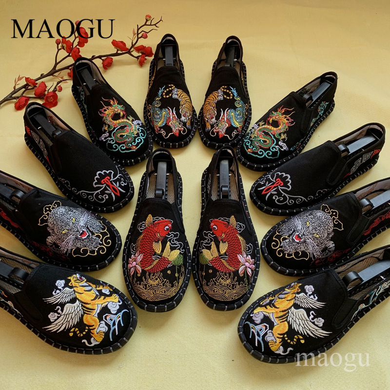 Unisex Chinese Style Embroider - Men'S Shoes Hoka Sale 评论和价格