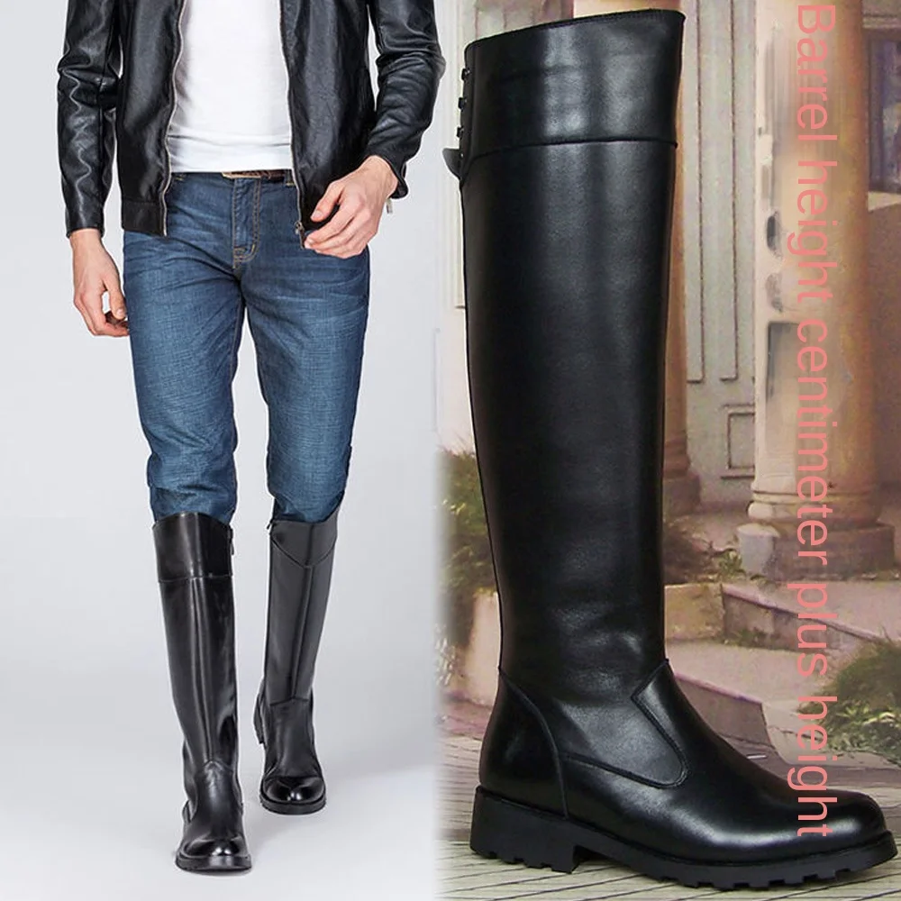 Fashion Men's Genuine Leather  - Men'S Shoes Zipper 评论和价格
