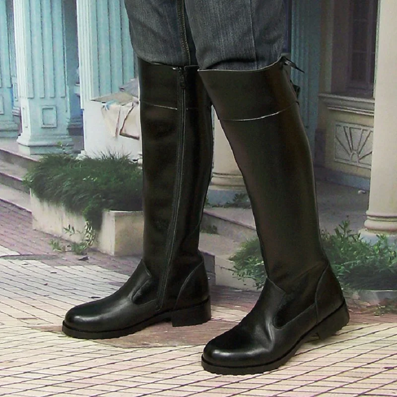 Fashion Men's Genuine Leather  - Men'S Shoes Zipper 评论和价格