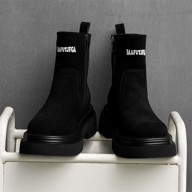 Winter Europe America Retro Th - Men'S Shoes Zipper 评论和价格