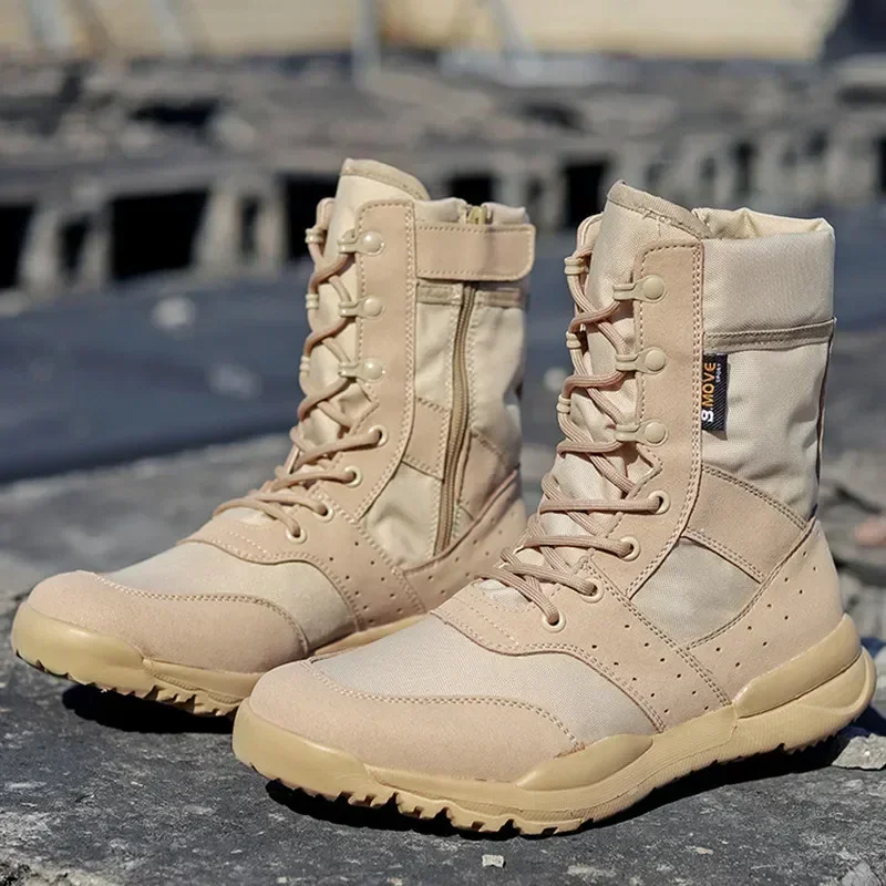 Summer Combat Training Boots W - Men'S Shoes Zipper 评论和价格