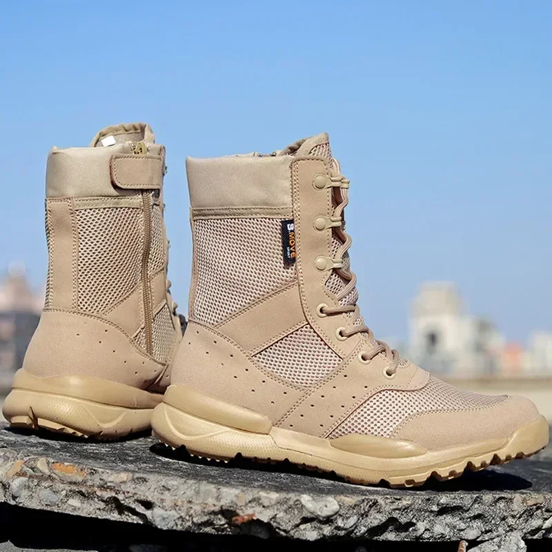 Summer Combat Training Boots W - Men'S Shoes Zipper 评论和价格