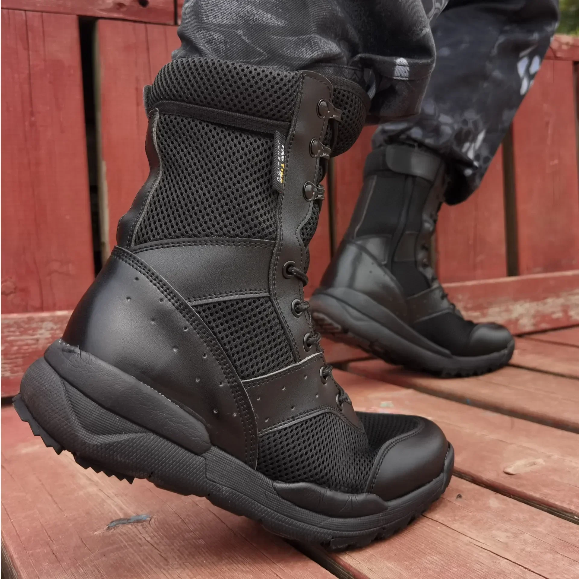 Summer Combat Training Boots W - Men'S Shoes Zipper 评论和价格