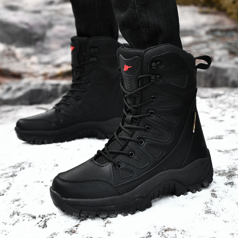 Men Motorcycle Tactical Boots  - Men'S Shoes Zipper 评论和价格